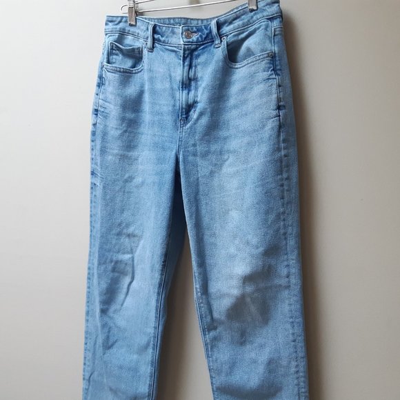 American Eagle Mom Straight Jeans sz 10 - Picture 6 of 9
